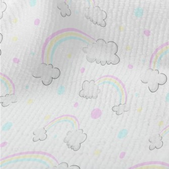 Cartoon Rainbow Clouds Terry