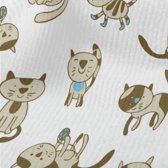 Hand Drawn Domestic Cat Terry