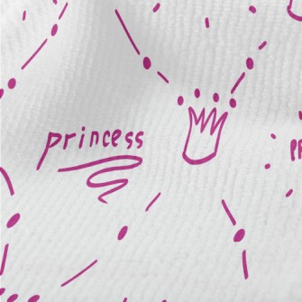 Doodle Princess Crown Terry
