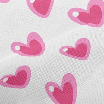 Cartoon Pink Love Performance Linen