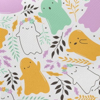 Cute Colorful Ghost Twill