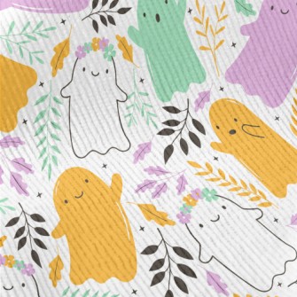 Cute Colorful Ghost Standard Corduroy