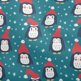 Penguin With Santa Hat Dobby