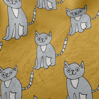 Cat Children's Graffiti Minky