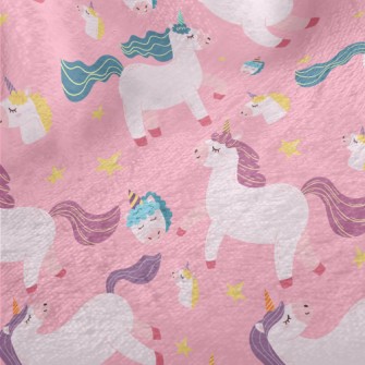 Fantasy Magic Unicorn Minky