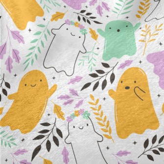 Cute Colorful Ghost Minky