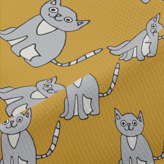 Cat Children's Graffiti Piqué