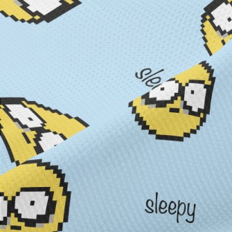 Pixel Insomnia Emoji Piqué