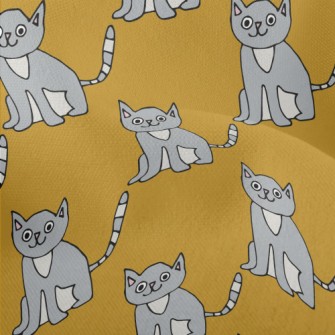 Cat Children's Graffiti Lightweight Performance Linen