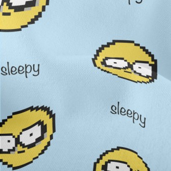 Pixel Insomnia Emoji Lightweight Performance Linen
