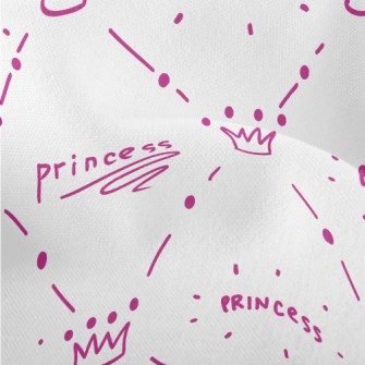 Doodle Princess Crown Lightweight Performance Linen