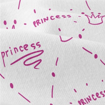 Doodle Princess Crown Modern Jersey