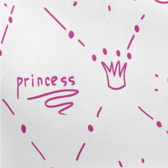 Doodle Princess Crown Pongee