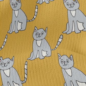 Cat Children's Graffiti Stretch Jersey