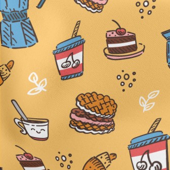 Coffee And Afternoon Tea Desse Lightweight Cotton Poplin