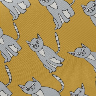 Cat Children's Graffiti Midweight Cotton Poplin