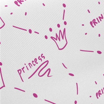 Doodle Princess Crown Midweight Cotton Poplin